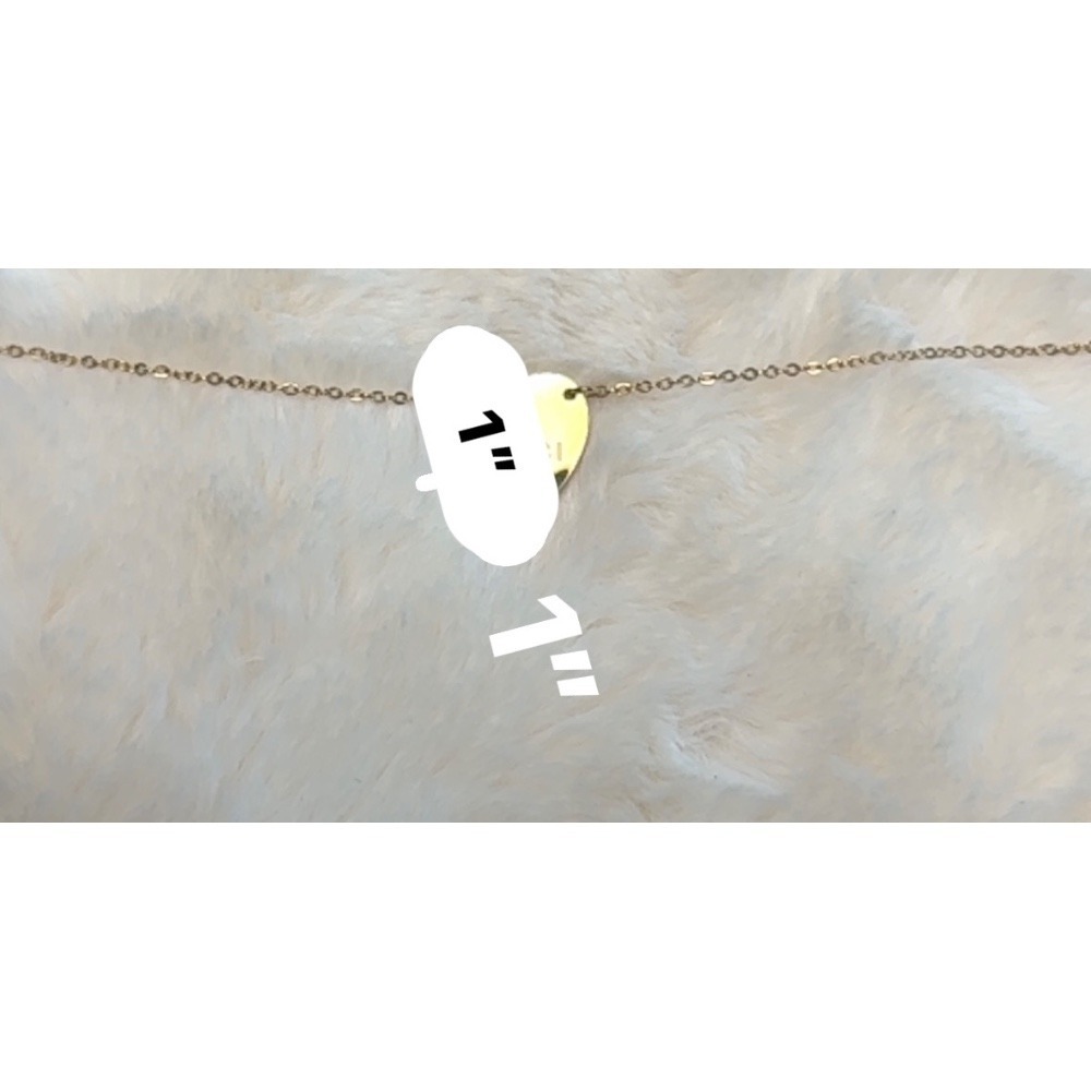 Italian Heart Charm Bracelet 14k Gold Tone Chain Italy Designer Jewelry‎ - Picture 8 of 9